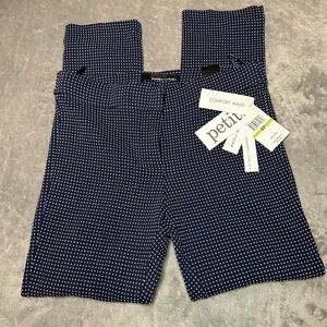 Amanda & Chelsea Navy Geometric Pants